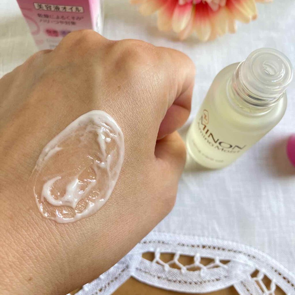 ミノン アミノモイスト エイジングケア オイル/ミノン/フェイスオイルを使ったクチコミ(4枚目)