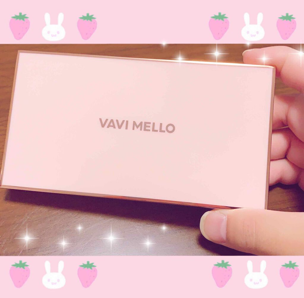 バレンタインボックス3ローズモーメント/VAVI MELLO/アイシャドウパレットを使ったクチコミ（2枚目）