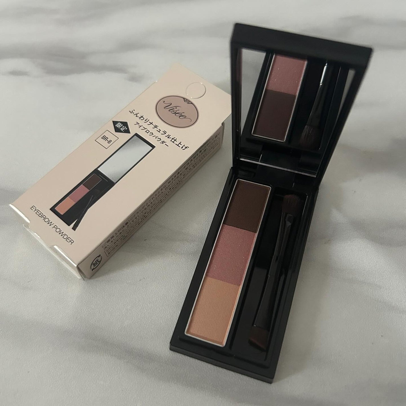 ヴィセ リシェ アイブロウパウダー/Visée/パウダーアイブロウを使ったクチコミ(2枚目)