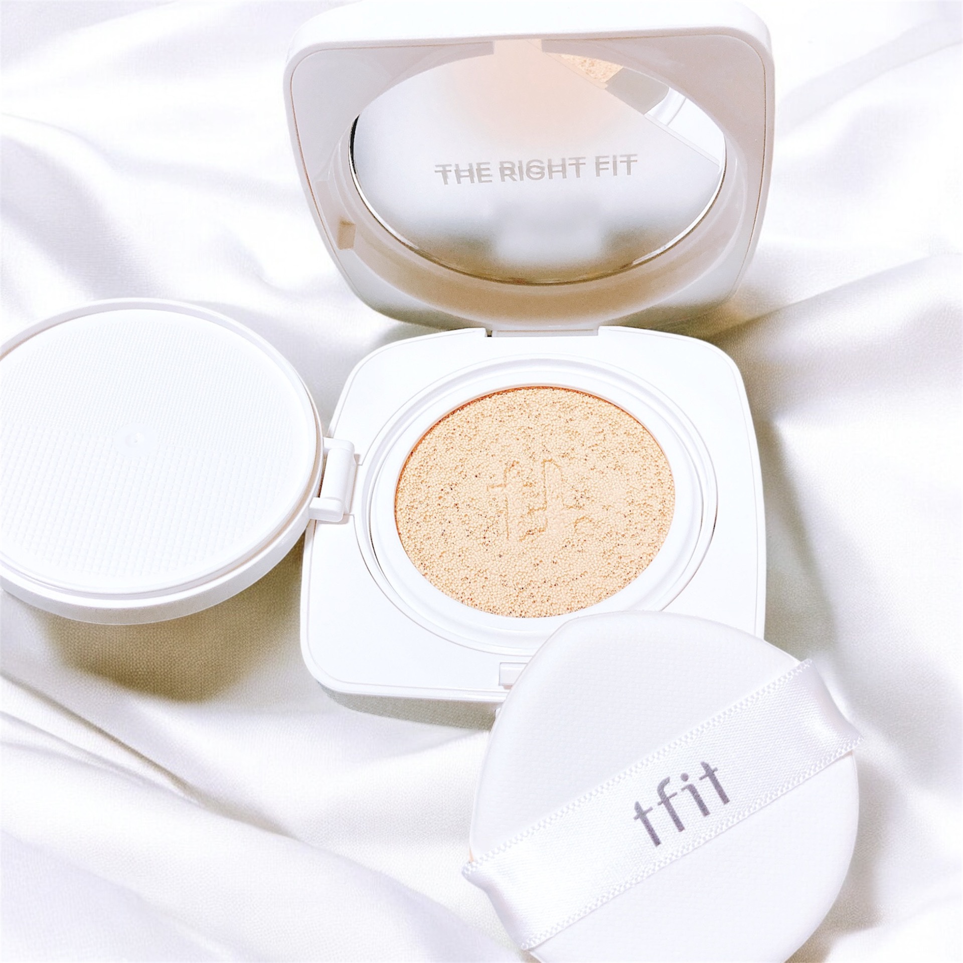 レイヤリングフィットカバークッションEX/TFIT/クッションファンデーションを使ったクチコミ（2枚目）