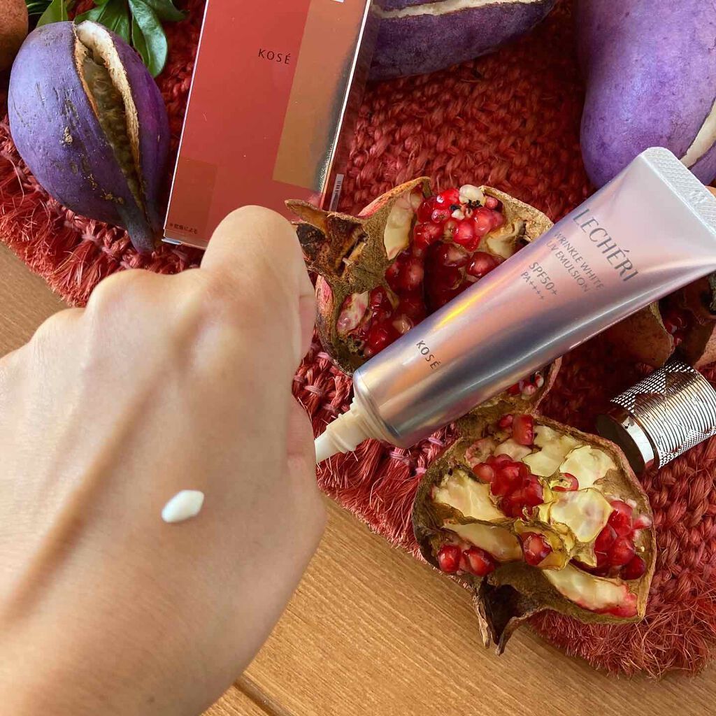 リンクルホワイト UVエマルジョン/ルシェリ/乳液を使ったクチコミ(4枚目)