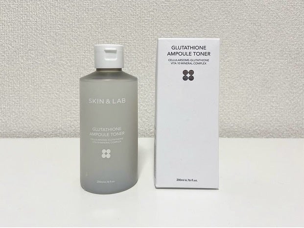 グルタチオンアンプルトナー/SKIN&LAB/化粧水を使ったクチコミ(1枚目)