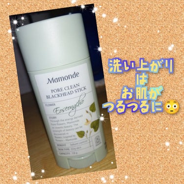 PORE CLEAN BLACKHEAD STIC/Mamonde/スクラブ・ゴマージュを使ったクチコミ（1枚目）