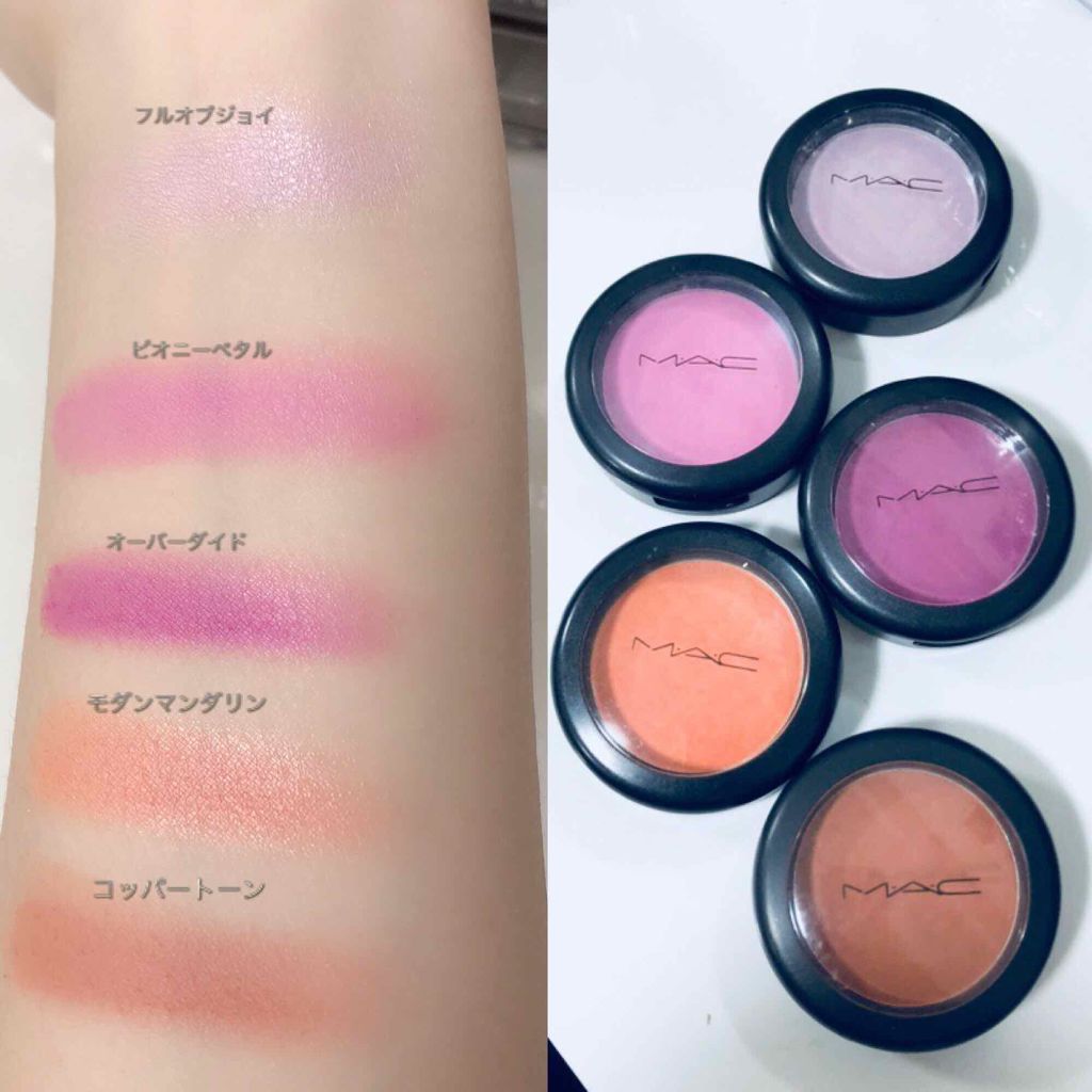 パウダー ブラッシュ/M・A・C/パウダーチークを使ったクチコミ(3枚目)