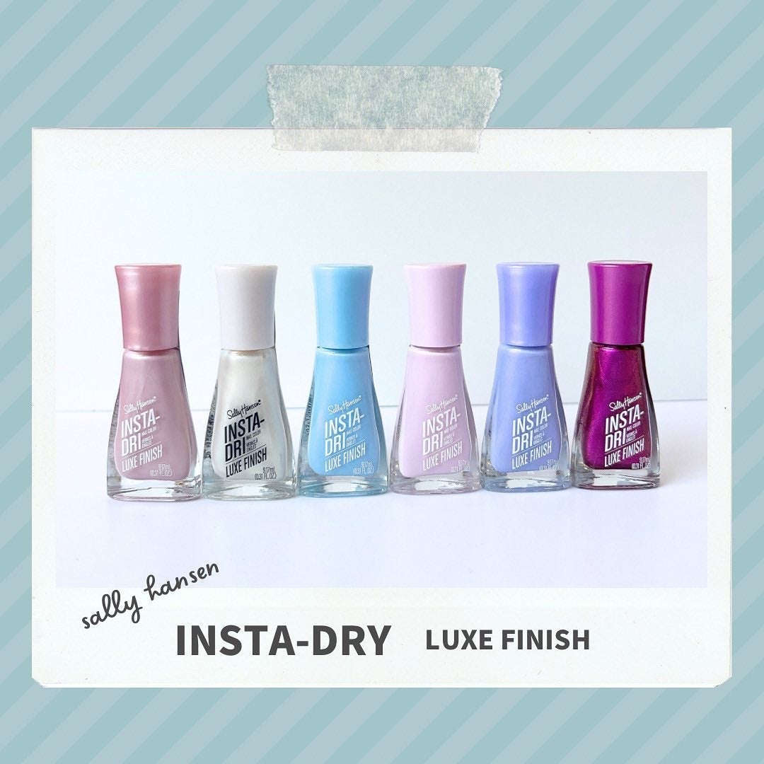 インスタドライ ネイルカラー リュクスフィニッシュ/サリーハンセン/オールインワンネイルを使ったクチコミ(1枚目)