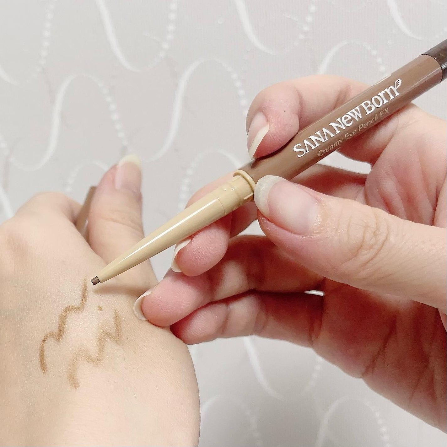 クリーミーアイペンシルEX/サナ ニューボーン/ペンシルアイライナーを使ったクチコミ(3枚目)