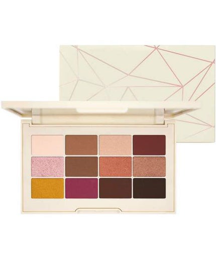 rose gold matte and shimmer eyeshadow parette / Jouer Cosmetics