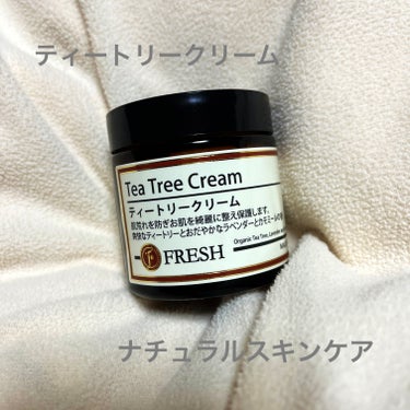 FRESH ティートリークリーム/コーラル・ムーン/フェイスクリームを使ったクチコミ（1枚目）