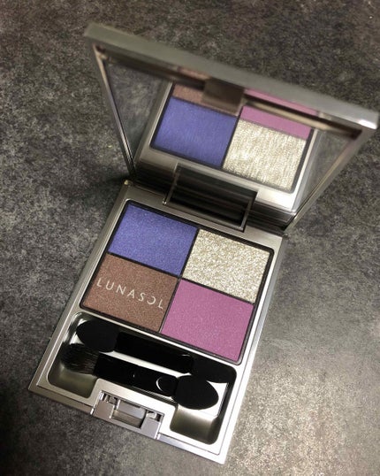 コントラスティングカラーアイズ/LUNASOL/アイシャドウパレットを使ったクチコミ(1枚目)