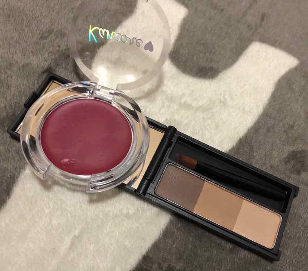 カンコレ クリームチーク/DAISO/ジェル・クリームチークを使ったクチコミ(2枚目)