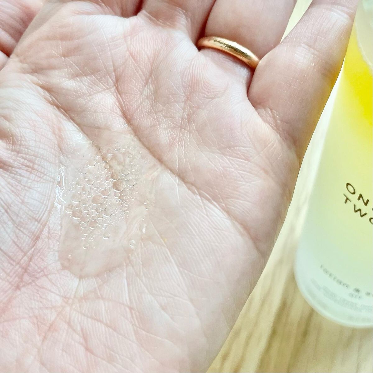 オイルインローション/ONE STONE TWO BIRDS/化粧水を使ったクチコミ(5枚目)