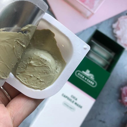 CICA カプセルマスク/VT/洗い流すパック・マスクを使ったクチコミ(4枚目)