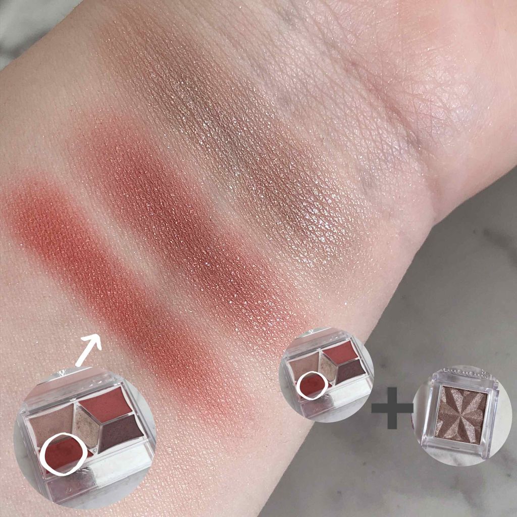 セレクト アイカラー Ｎ RD400/ESPRIQUE/単色アイシャドウを使ったクチコミ（3枚目）