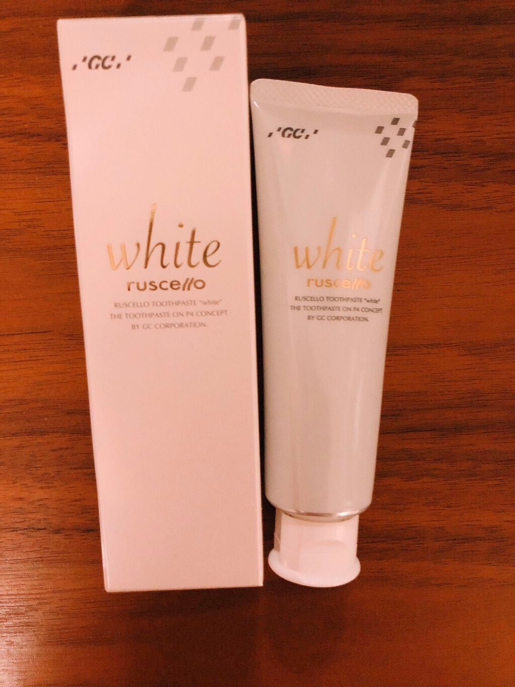 歯みがきペーストホワイト/ルシェロ/歯磨き粉を使ったクチコミ(1枚目)