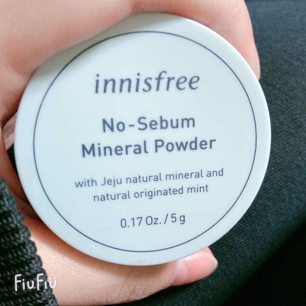 ノーセバム ミネラルパウダー/innisfree/ルースパウダーを使ったクチコミ（1枚目）