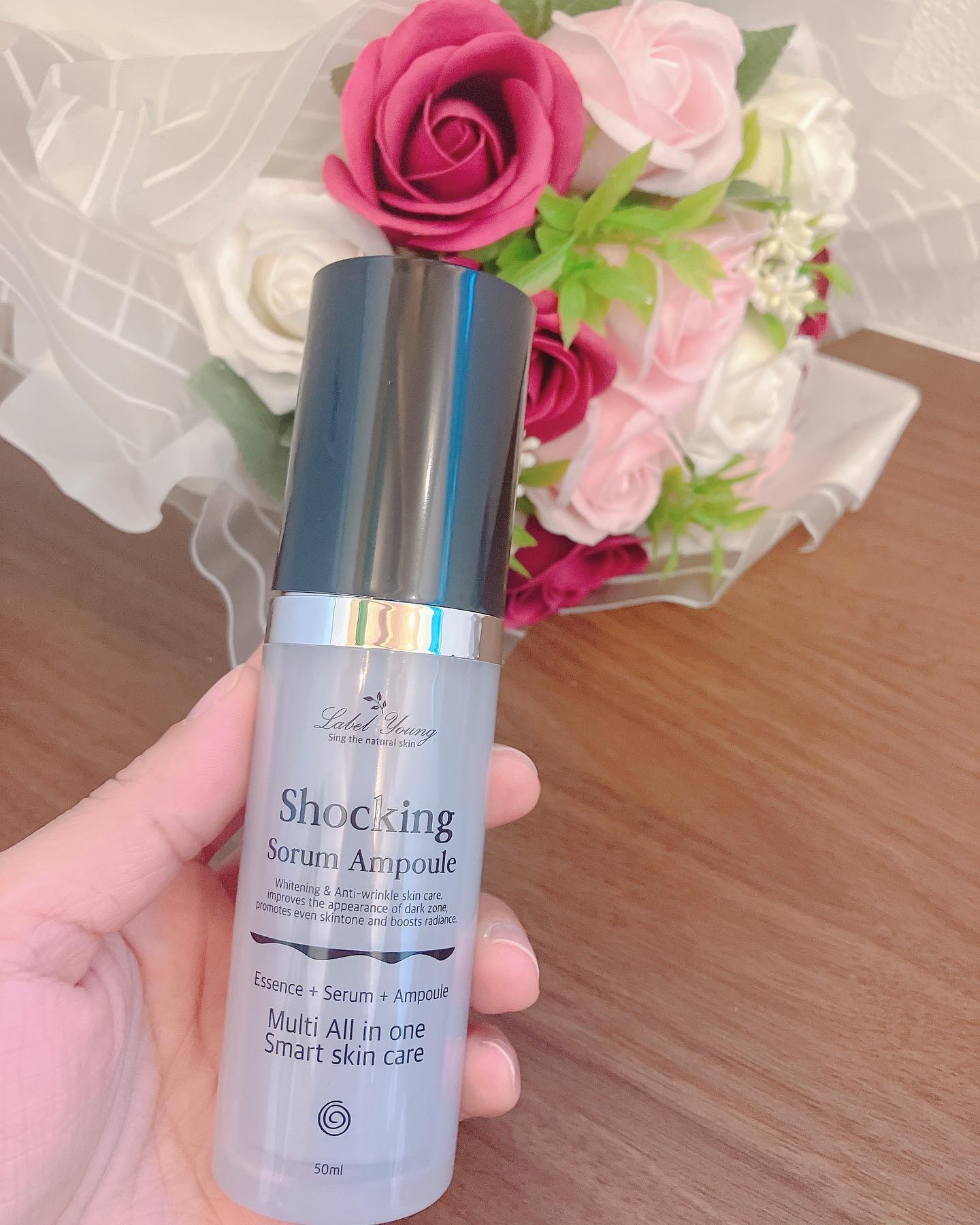 オールインワンショッキングトナー Special LOVE ver./Label Young/オールインワン化粧品を使ったクチコミ（3枚目）