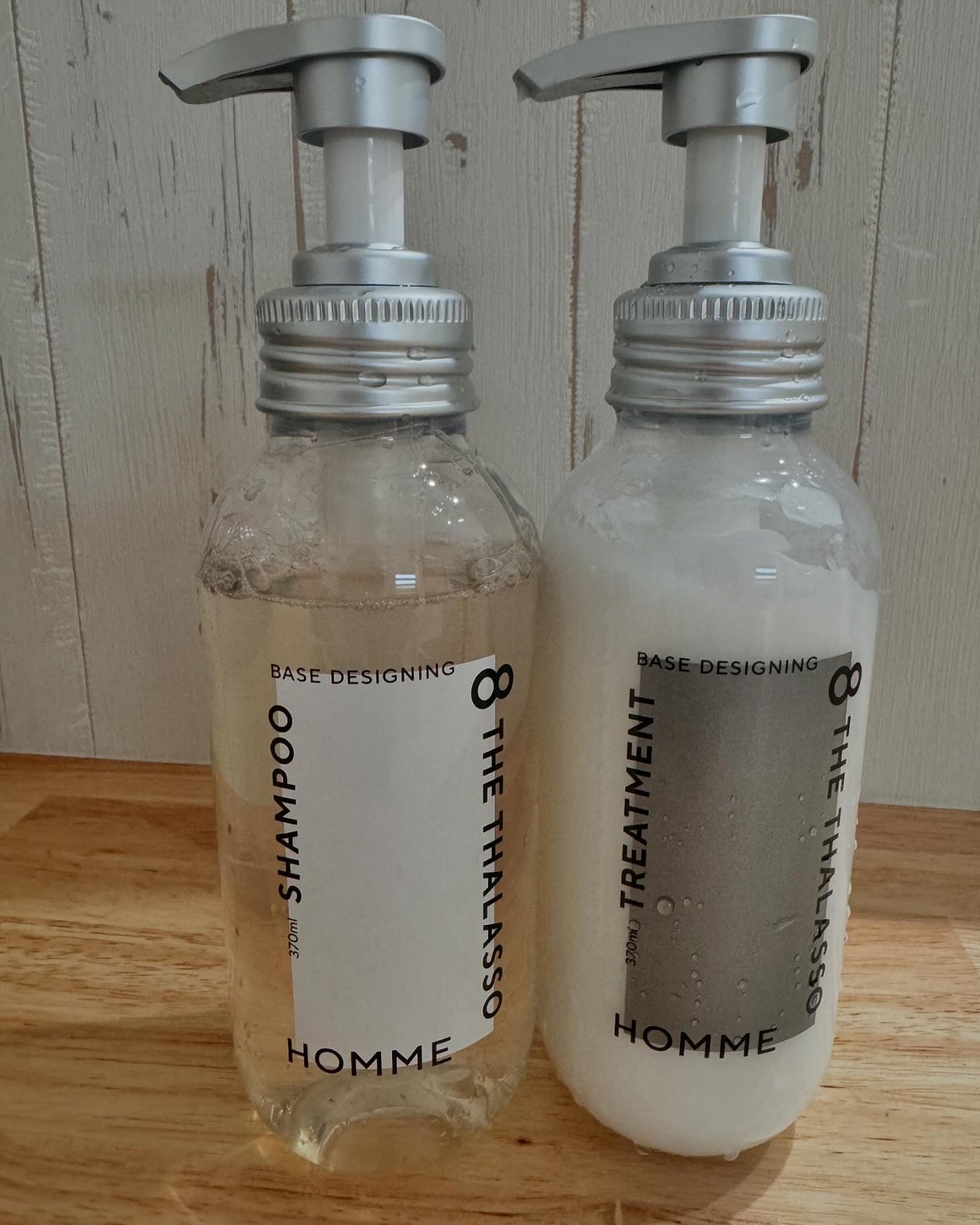 エイトザタラソ オム ベースデザイニング シャンプー/ヘアトリートメント/エイトザタラソ/市販シャンプーを使ったクチコミ(1枚目)