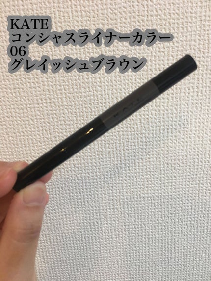 コンシャスライナーカラー/KATE/リキッドアイライナーを使ったクチコミ(1枚目)