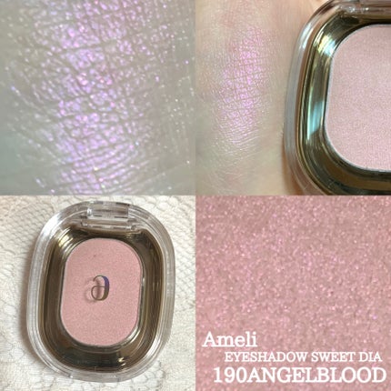 EYESHADOW SWEET DIA/Ameli/単色アイシャドウを使ったクチコミ(1枚目)