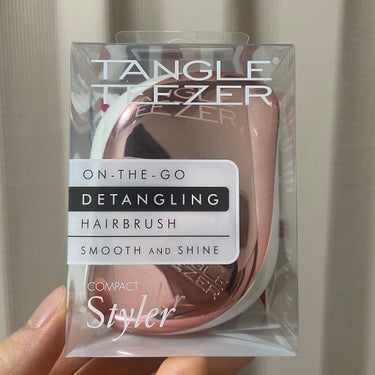 コンパクトスタイラー/TANGLE TEEZER/ヘアブラシを使ったクチコミ（1枚目）