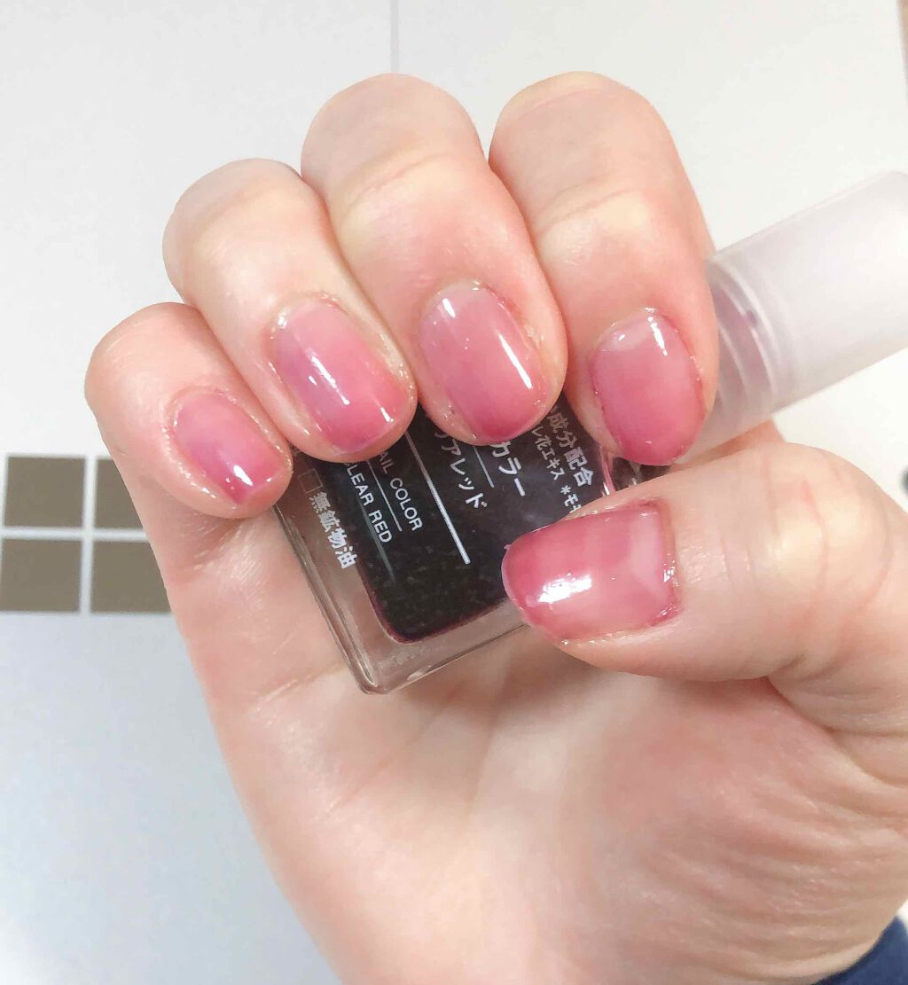 ネイルカラー/無印良品/マニキュアを使ったクチコミ（3枚目）