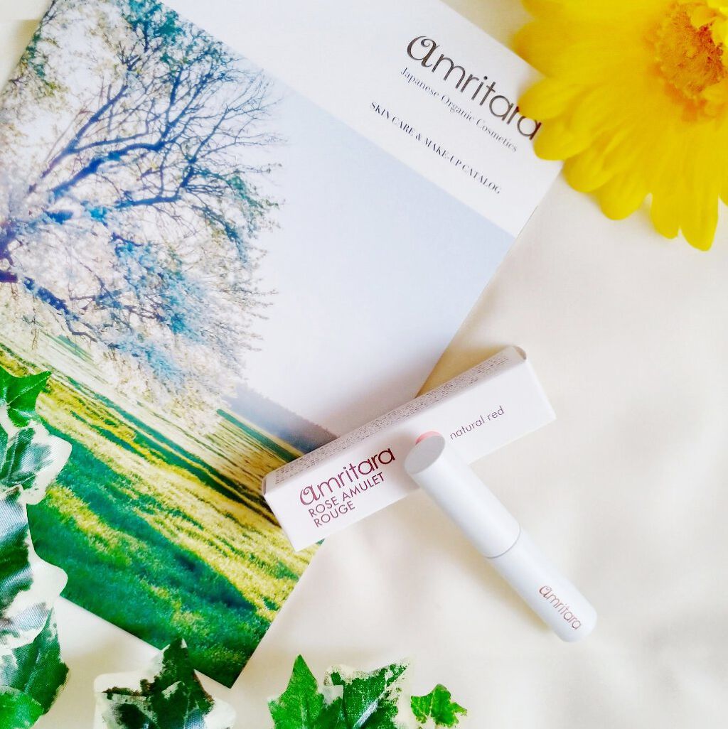 ローズ アミュレット ルージュ/AMRITARA/口紅を使ったクチコミ（1枚目）
