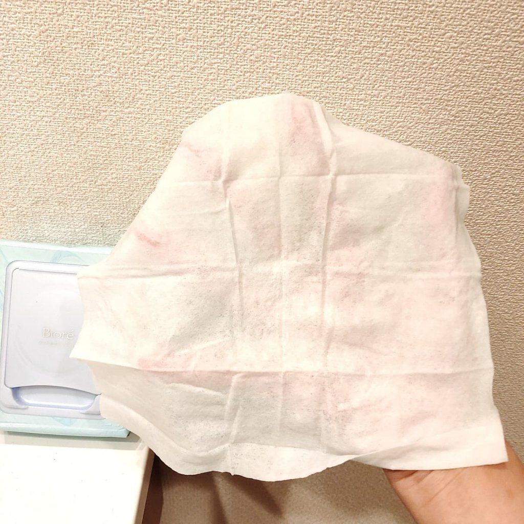 クリアふきとりシート/ビオレ/クレンジングシートを使ったクチコミ（3枚目）
