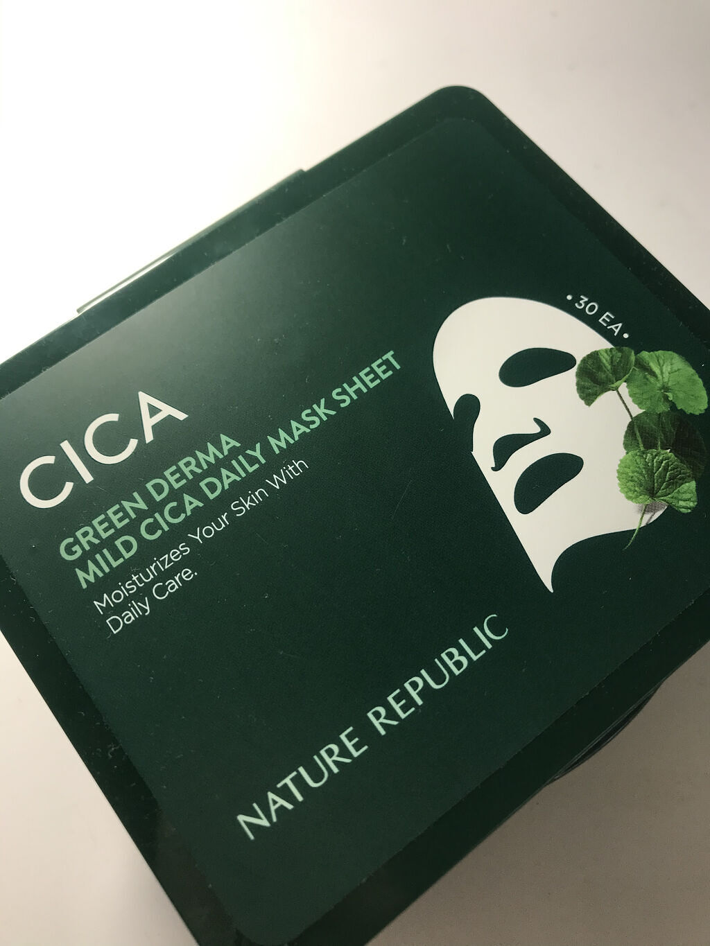 グリーンダーマCICA デイリーシートマスク/ネイチャーリパブリック/シートマスク・パックを使ったクチコミ（1枚目）