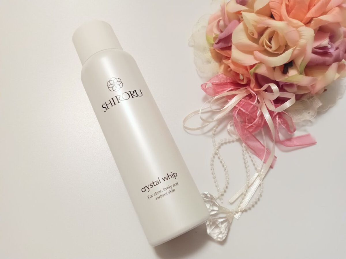 クリスタルホイップ クリスタルホイップ【旧】/SHIRORU/泡洗顔を使ったクチコミ（1枚目）