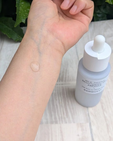 ミルクシスルブライトニングスパ アンプル/RAWQUEST/美容液を使ったクチコミ(2枚目)