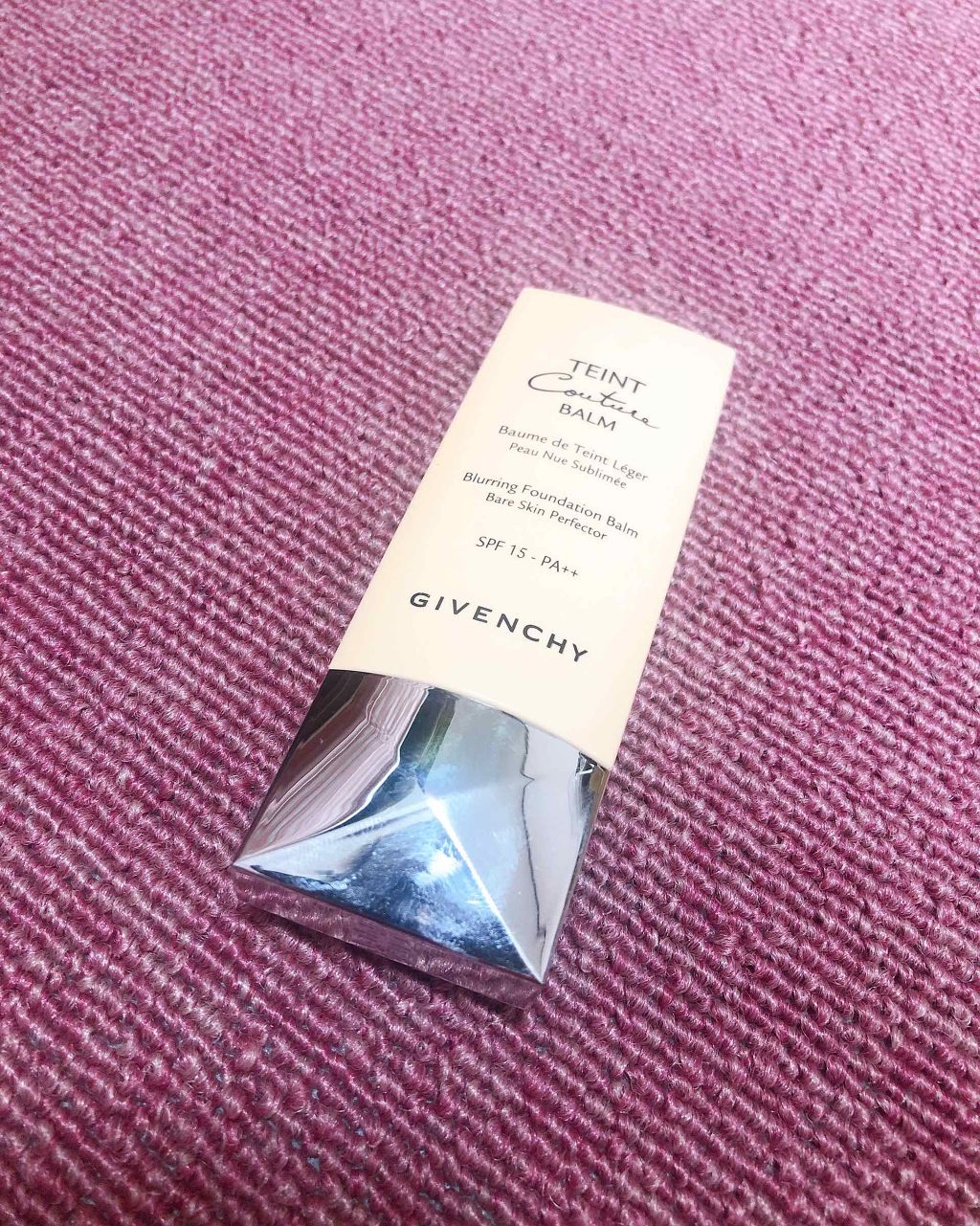 タン・クチュール・バーム/GIVENCHY/リキッドファンデーションを使ったクチコミ（1枚目）