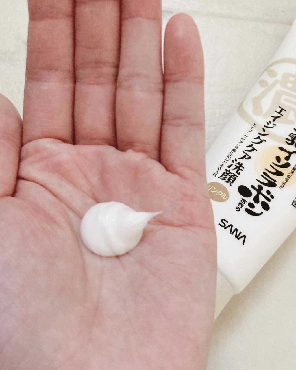 WRクレンジング洗顔 N/なめらか本舗/洗顔フォームを使ったクチコミ（2枚目）