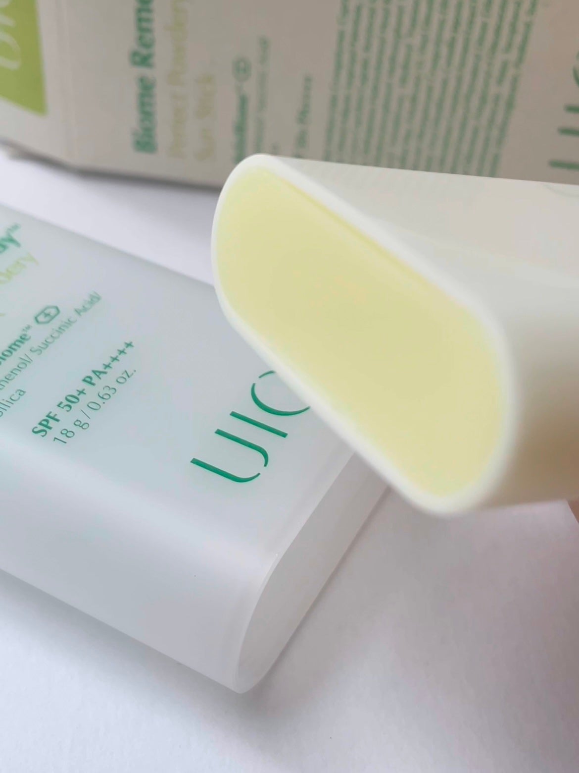 バイオームパーフェクトさらさらUVスティック/UIQ/日焼け止めスティックを使ったクチコミ(3枚目)