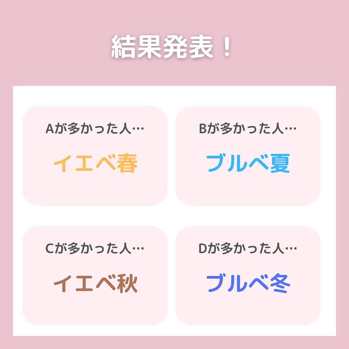 ちゃも on LIPS 「こんにちはちゃもです🐱今回は、パーソナルカラー診断🫧皆さん自分..」(9枚目)