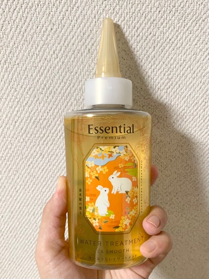 プレミアムウォータートリートメントEXスムース金木犀の香り/エッセンシャル/ヘアオイルを使ったクチコミ(1枚目)