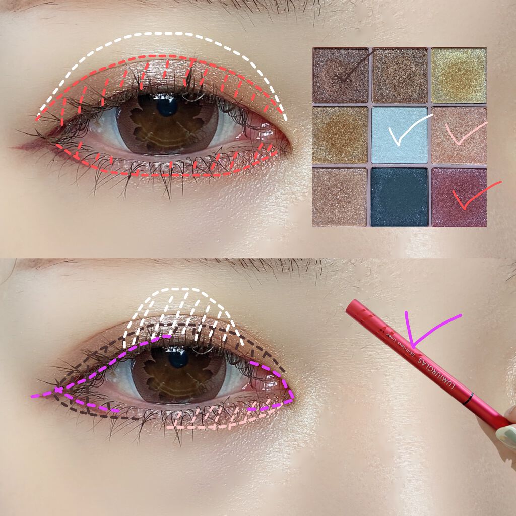 スキルレスライナー/LUMIURGLAS/リキッドアイライナーを使ったクチコミ(5枚目)