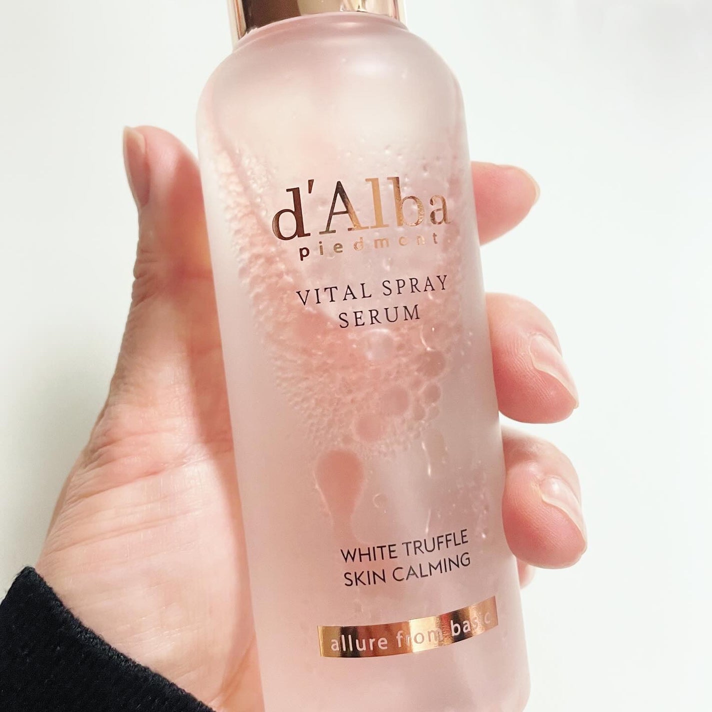 ダルバ ホワイトトリュフバイタルスプレーセラム/ダルバ/ミスト状化粧水を使ったクチコミ(6枚目)