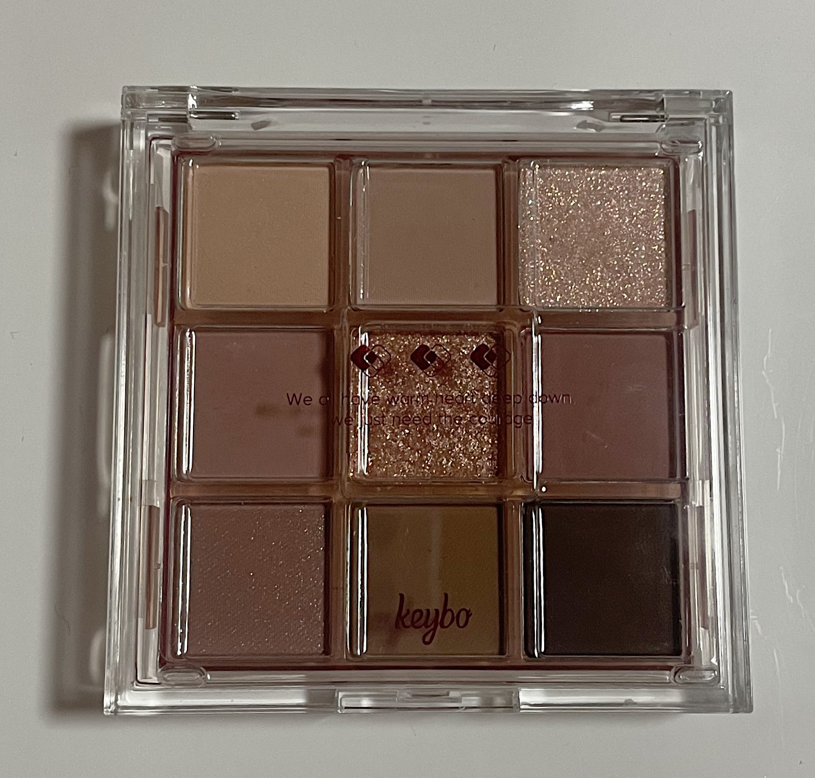 KEYBO FALL IN LOVE SHADOW PALETTE/keybo/アイシャドウパレットを使ったクチコミ（1枚目）