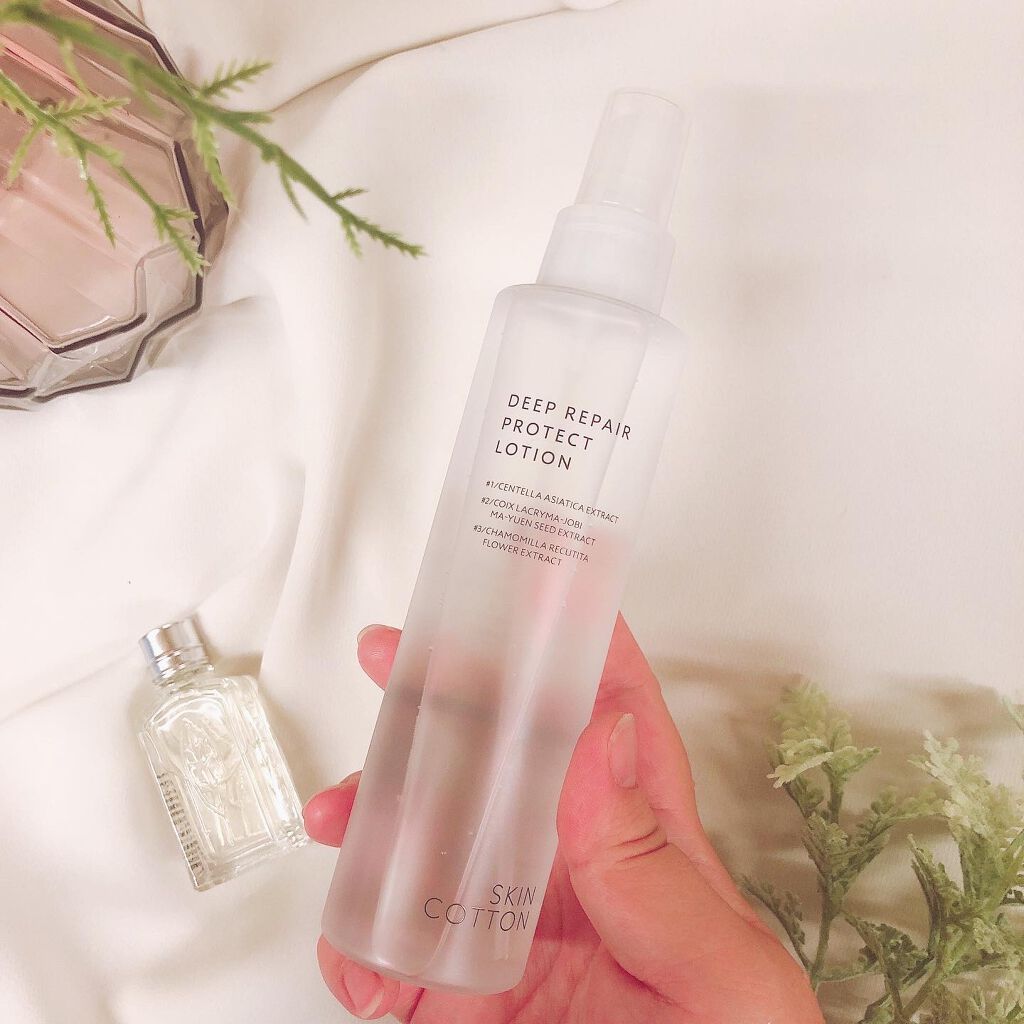 濃厚リペア プロテクトローション/スキンコットン/ミスト状化粧水を使ったクチコミ（1枚目）