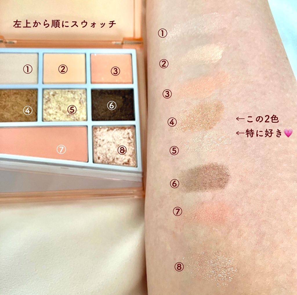 シャンデリアエディション(アイシャドウ/リップグロス)/espoir/メイクアップキットを使ったクチコミ（2枚目）