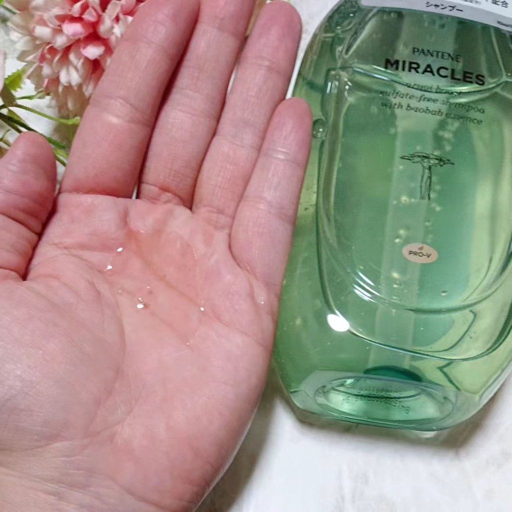 ミラクルズ うるおいブースト シャンプー/トリートメント/パンテーン/市販シャンプーを使ったクチコミ(3枚目)
