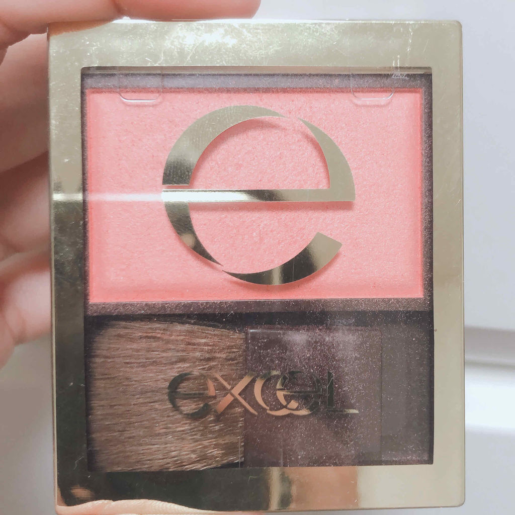 スキニーリッチチーク/excel/パウダーチークを使ったクチコミ（3枚目）