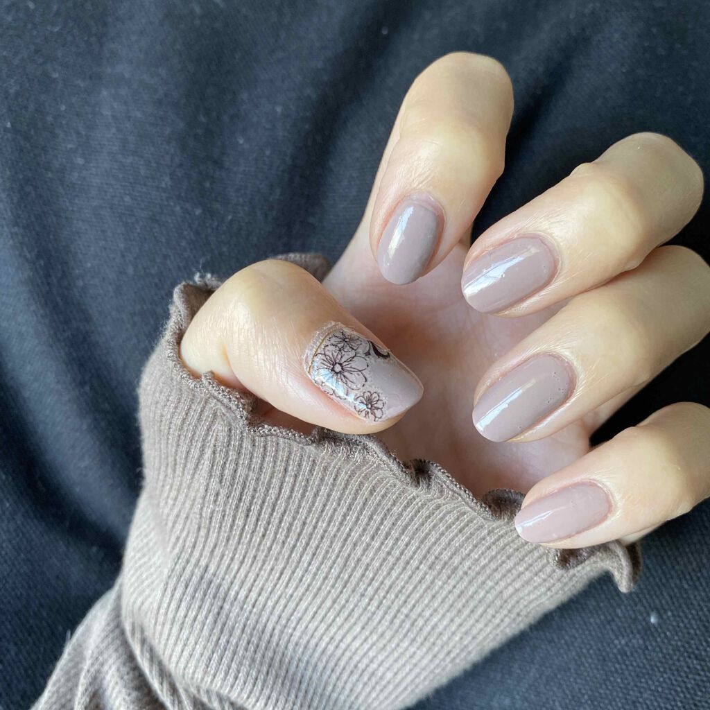 Somptueux(ソンプチュー) トップコー ト/DAISO/ネイルトップコートを使ったクチコミ（1枚目）