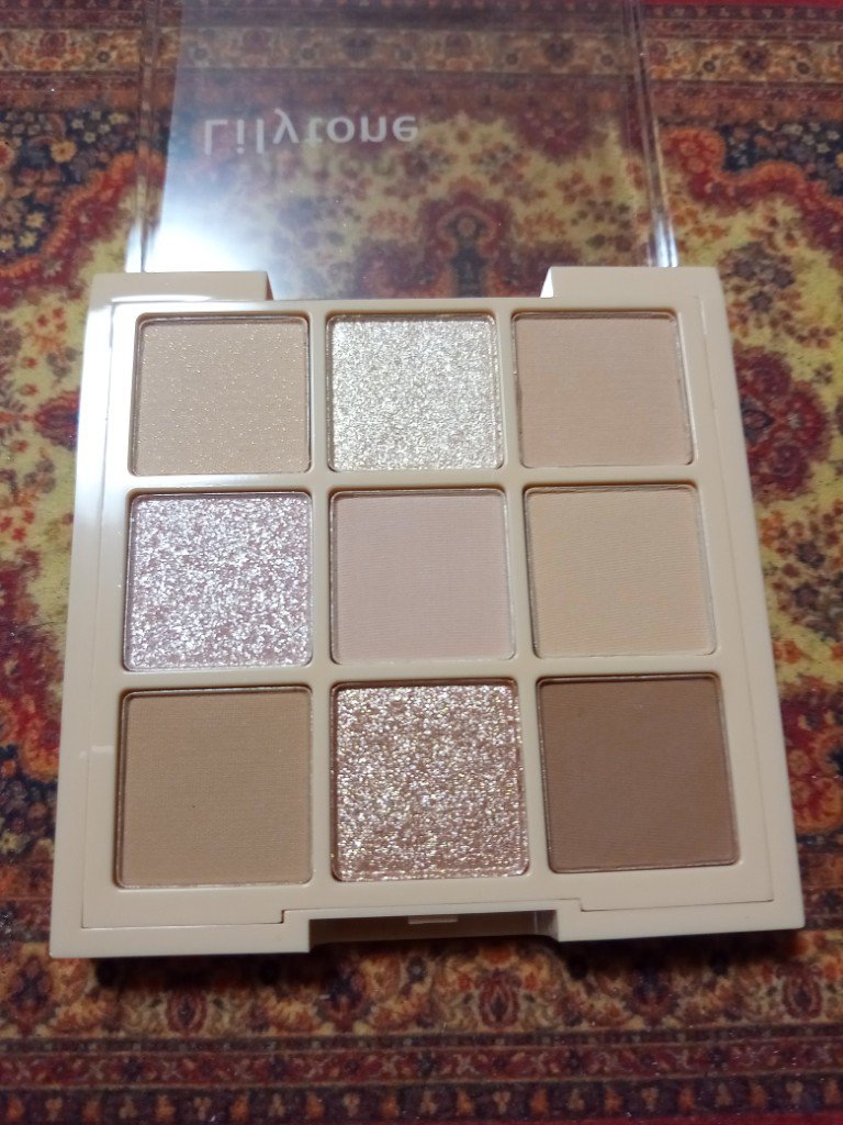 ムードオンアイシャドウ 04 本命ハニーラテ/Lilytone/アイシャドウパレットを使ったクチコミ（2枚目）