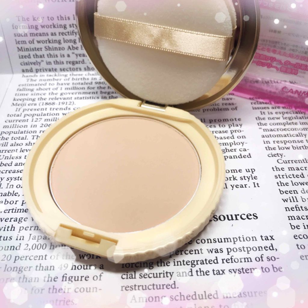 【旧品】マシュマロフィニッシュパウダー/キャンメイク/プレストパウダーを使ったクチコミ(2枚目)