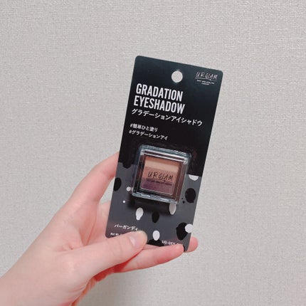UR GLAM GRADATION EYESHADOW/U R GLAM/アイシャドウパレットを使ったクチコミ(1枚目)