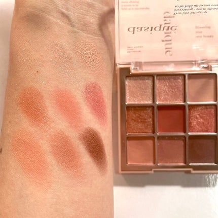 シャドウパレット/dasique/アイシャドウパレットを使ったクチコミ(2枚目)