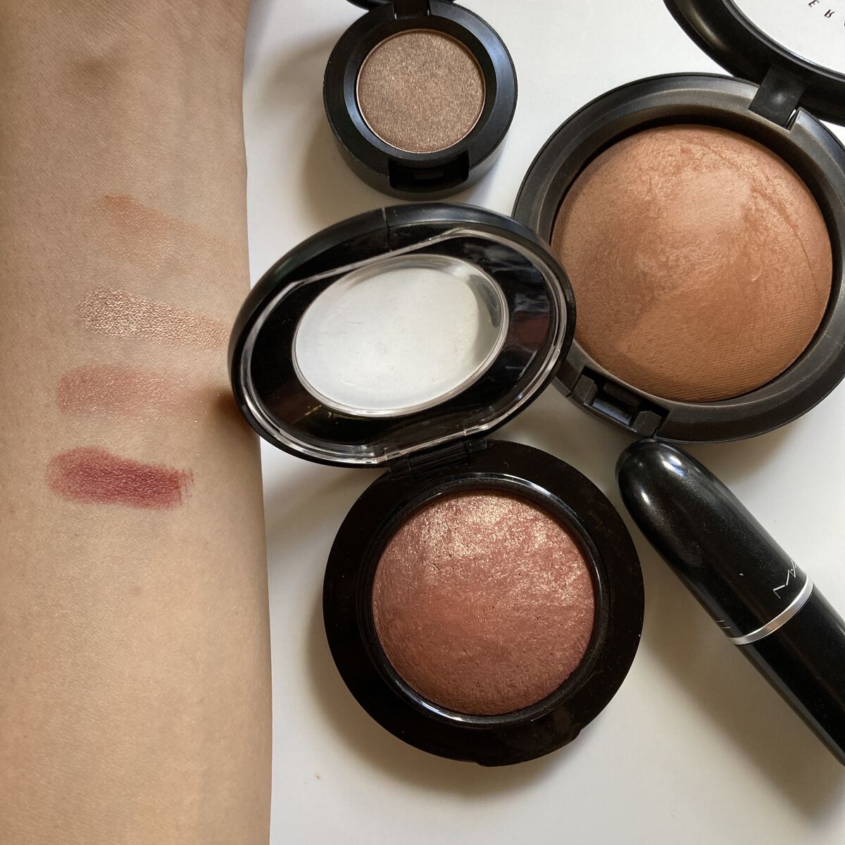 ミネラライズ スキンフィニッシュ/ナチュラル ミディアム ディープ/M・A・C/プレストパウダーを使ったクチコミ（2枚目）