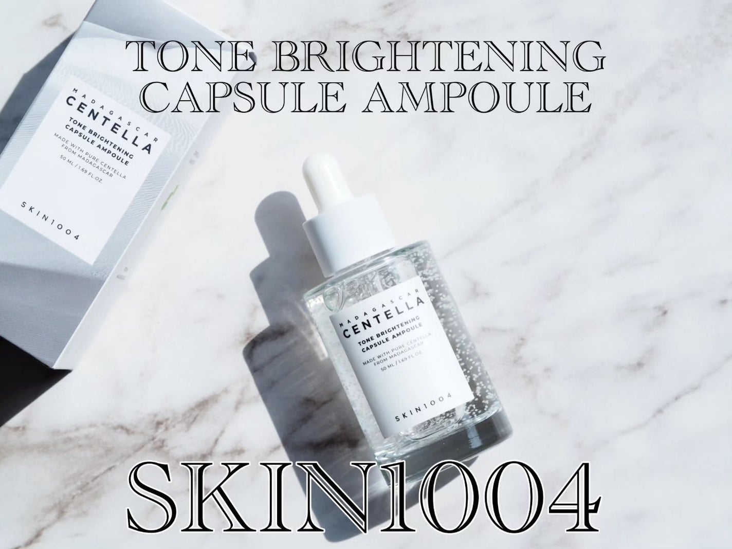 トーンブライトニング カプセルアンプル/SKIN1004/美容液を使ったクチコミ(1枚目)