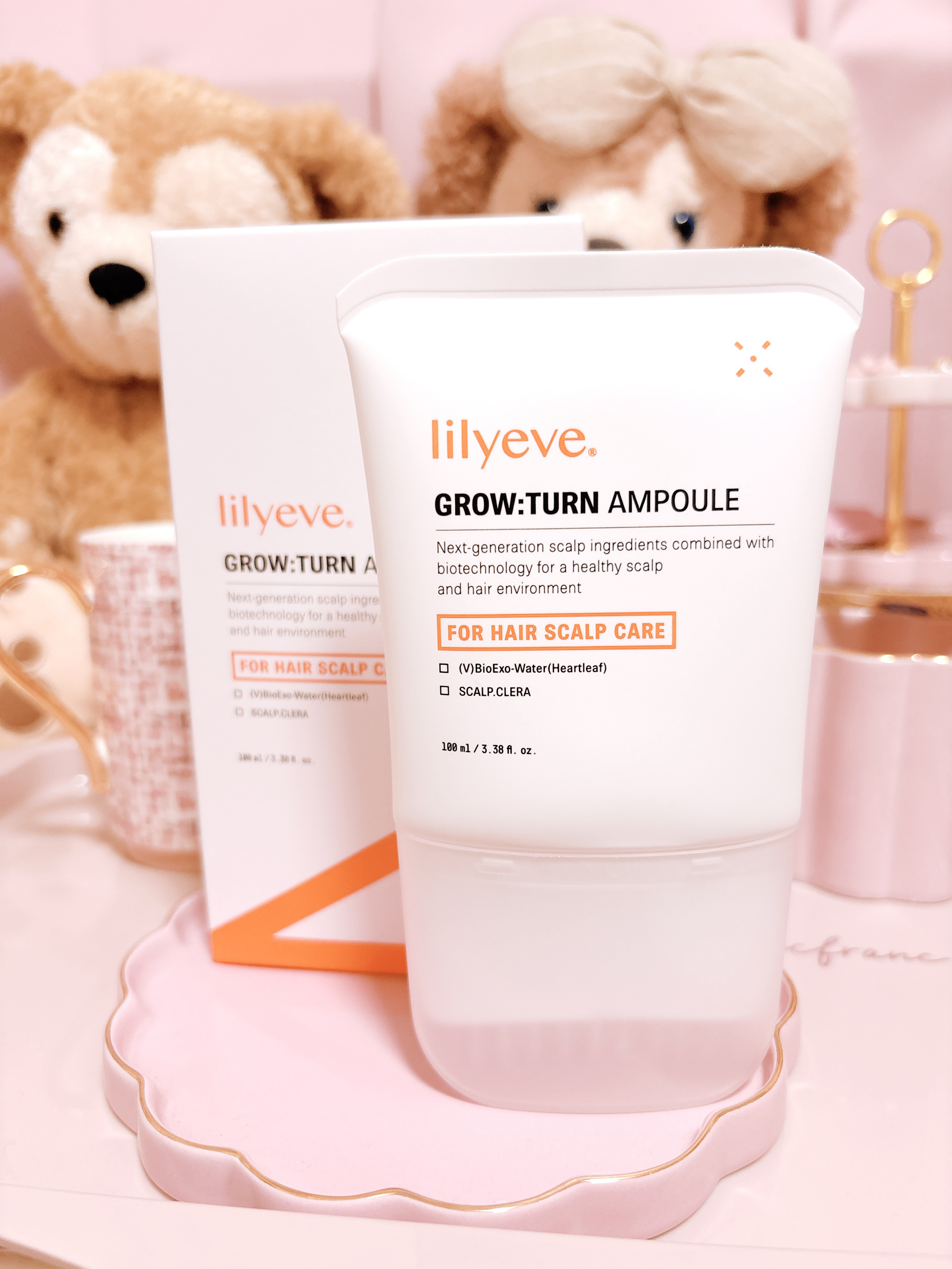 グローターン 100ml/リリーイブ/頭皮ローションを使ったクチコミ（1枚目）